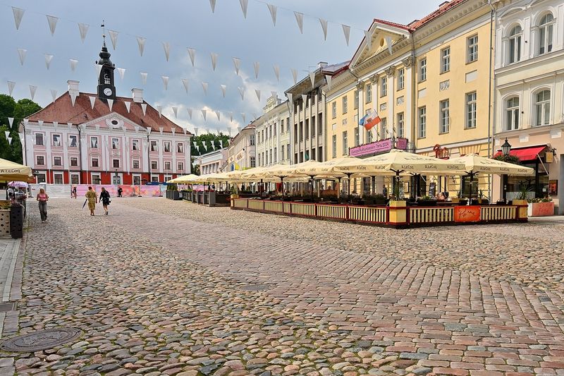 Tartu Town Hall square