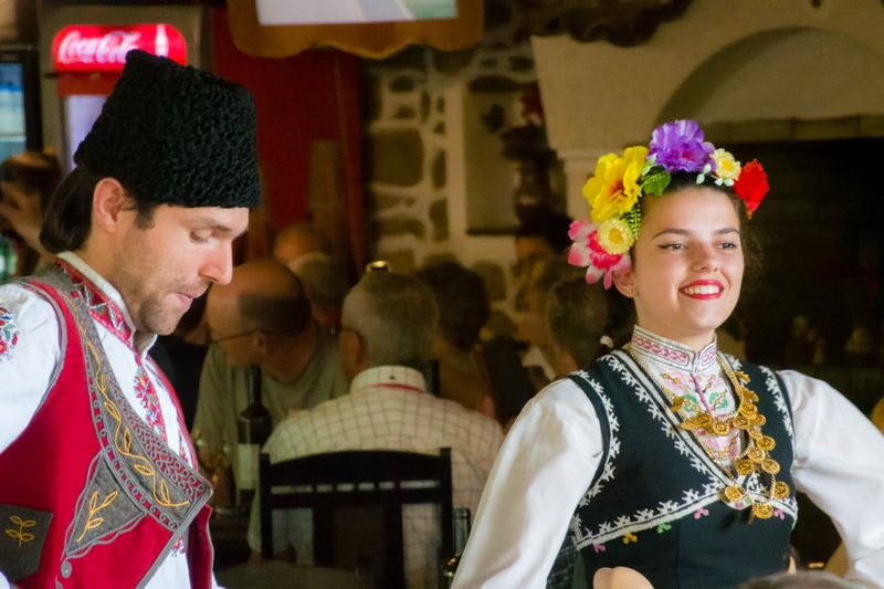More Bulgarian Folk Dancers