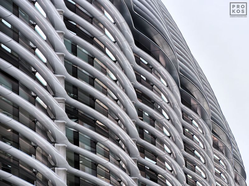 Large-format color framed photography and fine art prints of London architecture, Walbrook Building Facade, London, in the London photography gallery of architecture photographer Andrew Prokos. Read more about Andrew's photos in his art photography articles. 