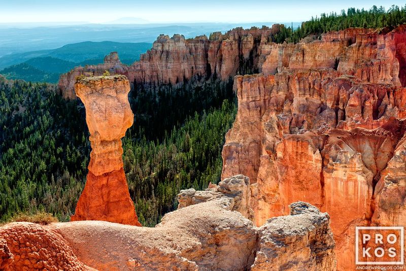 Western landscape photograph  from the award-winning series of Bryce Canyon Utah landscapes  by fine art photographer Andrew Prokos. Framed photographs  available in sizes up to 48 inches in width. Photos ship direct from the artist's New York fine art photography gallery.
