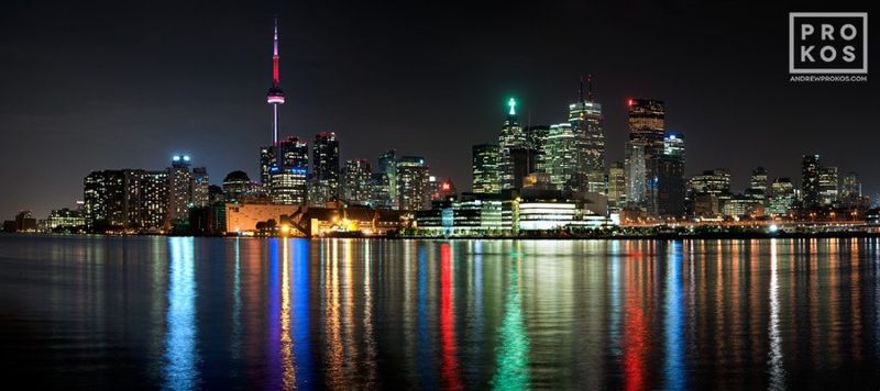 Limited edition  night photography   of the Toronto cityscape by fine art photographer Andrew Prokos. This panoramic view of the  Toronto skyline is composed of multiple high-definition images merged to create superbly detailed  photography prints  up to 120 inches in width. Print ships directly from the artist's NYC, Washington DC, Dubai, or London photo gallery.


see photo at Artspace


