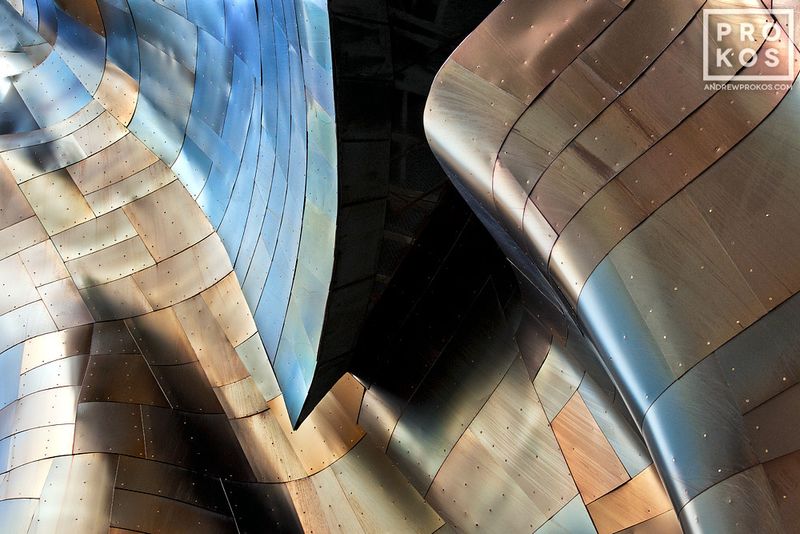 Fine art photograph from the award-winning series of architectural photographs 'Gehry's Children' by fine art photographer Andrew Prokos. Framed prints  are available in sizes up to 48 inches in width. Photos ship direct from the artist's New York photography gallery.