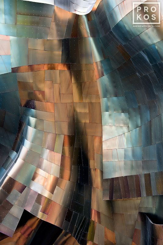 Photograph from the award-winning series of architectural photographs 'Gehry's Children' by fine art photographer Andrew Prokos. Limited edition prints are available as framed art prints in sizes up to 48 inches in height. Photos ship direct from the artist's New York fine art photography gallery.