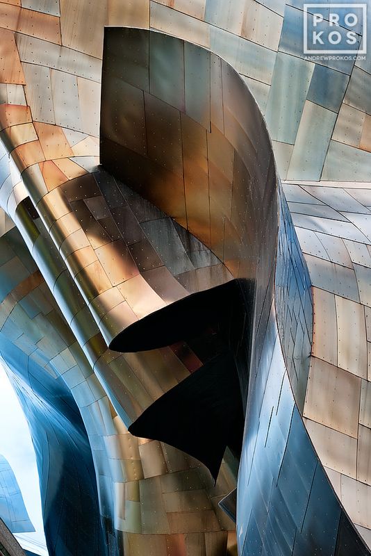 Fine art photograph from the award-winning series of architectural photographs 'Gehry's Children' by fine art photographer Andrew Prokos. Framed prints  are available in sizes up to 48 inches in width. Photos ship direct from the artist's New York photography gallery.