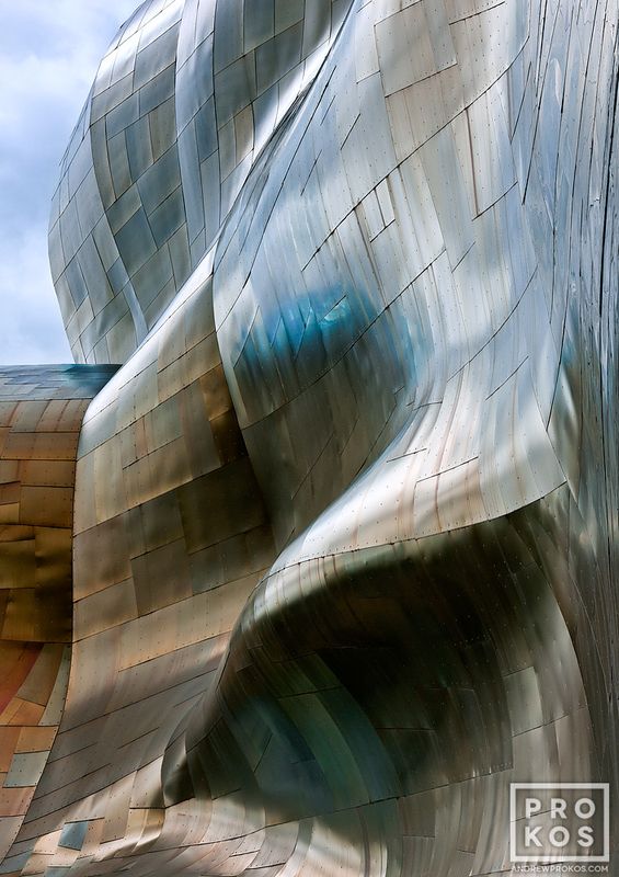 Photograph from the award-winning series of architectural photographs 'Gehry's Children' by fine art photographer Andrew Prokos. Limited edition prints are available as framed art prints in sizes up to 48 inches in height. Photos ship direct from the artist's New York fine art photography gallery.