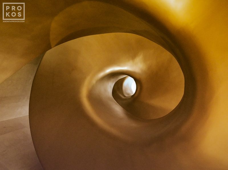 Framed photography of the spiral staircase in the Etihad Museum in Dubai from the award-winning  architecture photographs and  fine art photographs collections of photographer Andrew Prokos. Limited edition fine art prints of this photo are available in sizes up to 80 inches in width. Andrew's Dubai fine art photography has won numerous international awards and has been widely published in Elle Decor, Wired Magazine, Harper's Bazaar, Vogue Casa, CNN, and many others. Photos ship direct from the artist's New York photography gallery.


see photo at Artspace
