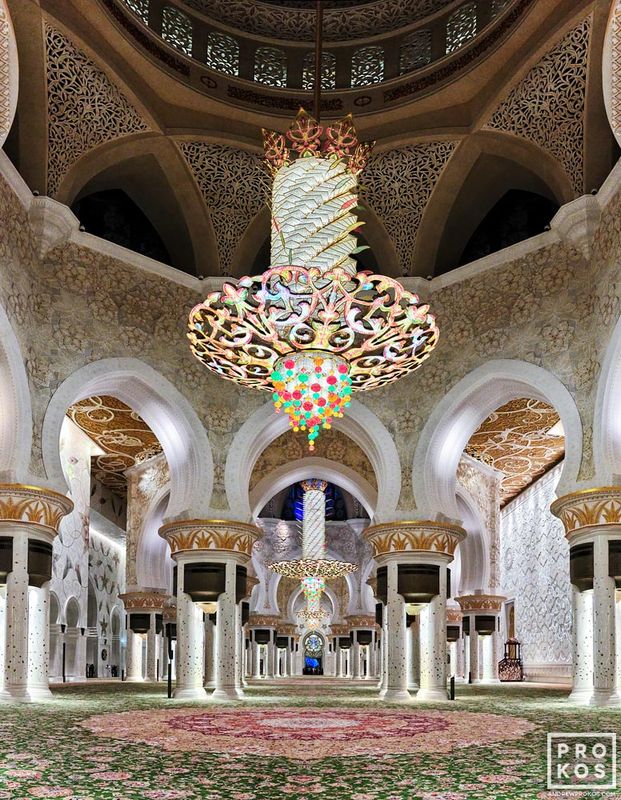 Limited edition framed photographs of the  Sheikh Zayed Grand Mosque interior in Abu Dhabi from the award-winning  architectural photography  collection of fine art photographer Andrew Prokos. Framed prints of this photo are available in sizes up to 72 inches in height. Andrew's photos of the United Arab Emirates have won numerous awards and have been published in CNN, DesignBoom, Harper's Bazaar and other publications. Photos ship direct from the artist's NYC fine art photography gallery.


see photo at Artspace