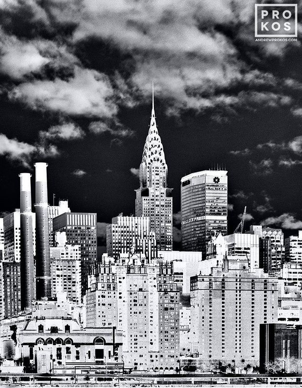 Limited edition photographs from Prokos's award-winning series of  b&w photographs 'Inverted'. Signed and numbered fine art photography prints available as large-scale prints in sizes up to 90 inches in width. Ships direct from the artist's New York City photography studio.
