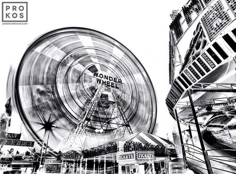 Limited edition photograph from Andrew Prokos's award-winning black and white photography series 'Inverted'. Signed and numbered fine art photographs available as large-format prints in sizes up to 72 inches in width. Ships direct from the artist's New York City photography gallery.