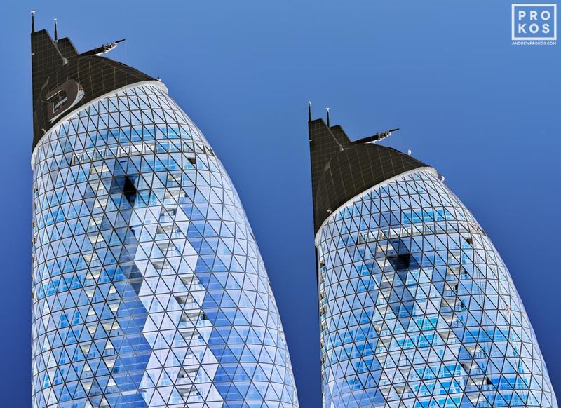 Inverted - Geometric Towers, Dubai