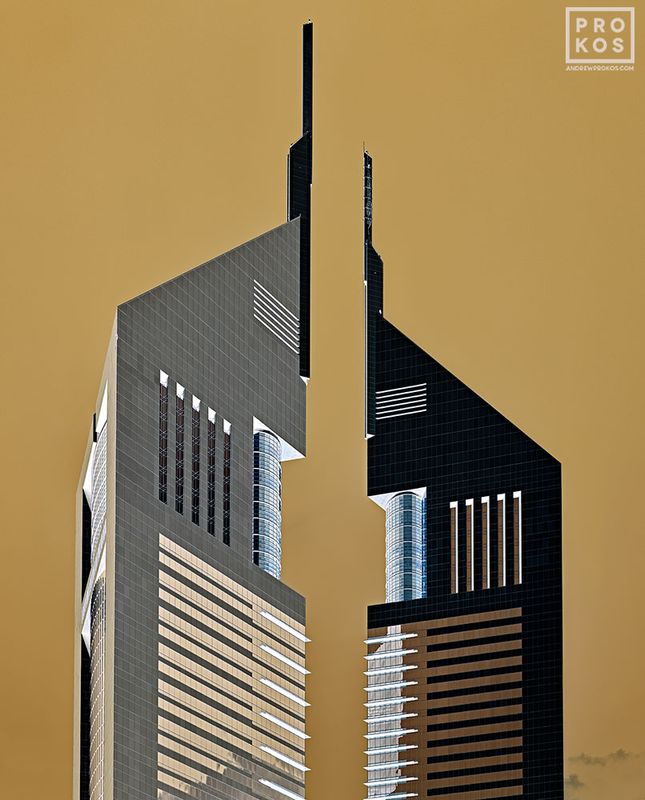 Inverted - Linear Towers #2, Dubai