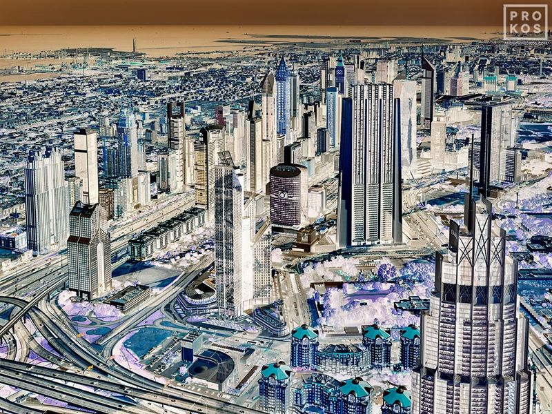 Inverted - Dubai Cityscape #2