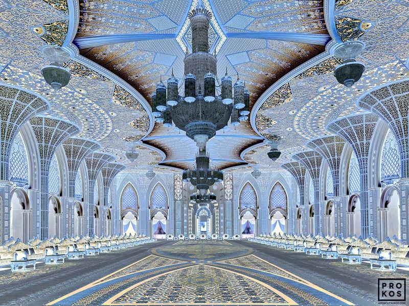 Inverted – Qasr al Watan Palace Interior