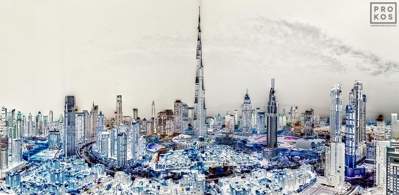 Inverted - Dubai Cityscape #1