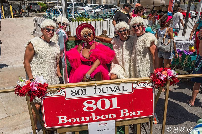 Conch Republic Bed Races  32