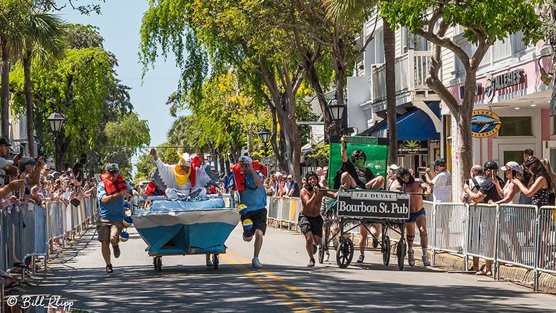Conch Republic Bed Races  60