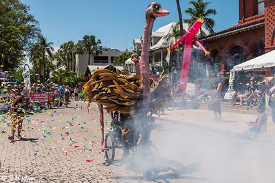 Papio Kinetic Sculpture Parade, Key West Photos by Bill Klipp