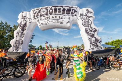 Zombie Bike Ride, Fantasy Fest  25