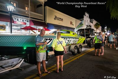 Powerboats on Display -- Duval St   12