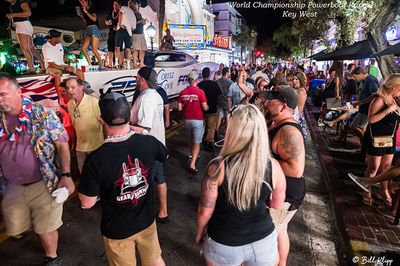 Powerboats on Display -- Duval St 8
