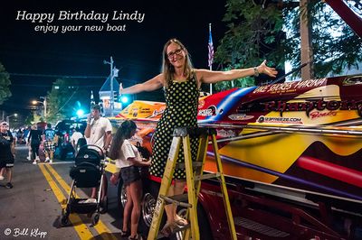 Powerboats on Display -- Duval St 2