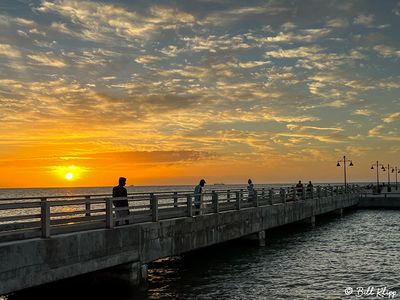 Sunset White St. Pier  23-4