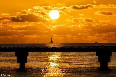 Sunset Higgs Beach Pier  23-23