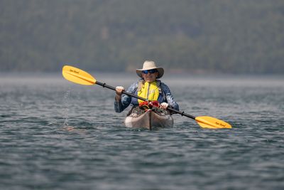 Paddling the Blue