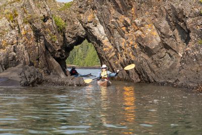 Through the Sea Arch