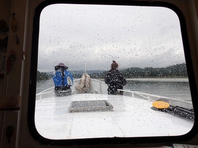 Rainy Start on Nipigon Bay