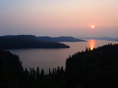 Sunset on Armour Harbour