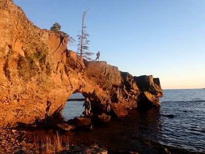 Sea Arch at Small Lake Harbour