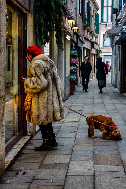 Signora and her dog