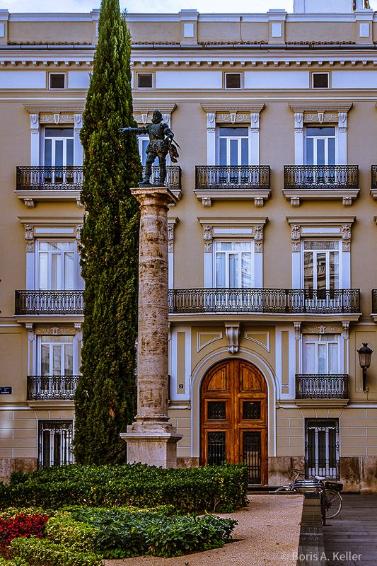 Statue of  Conquistador Francisco de Pizarro