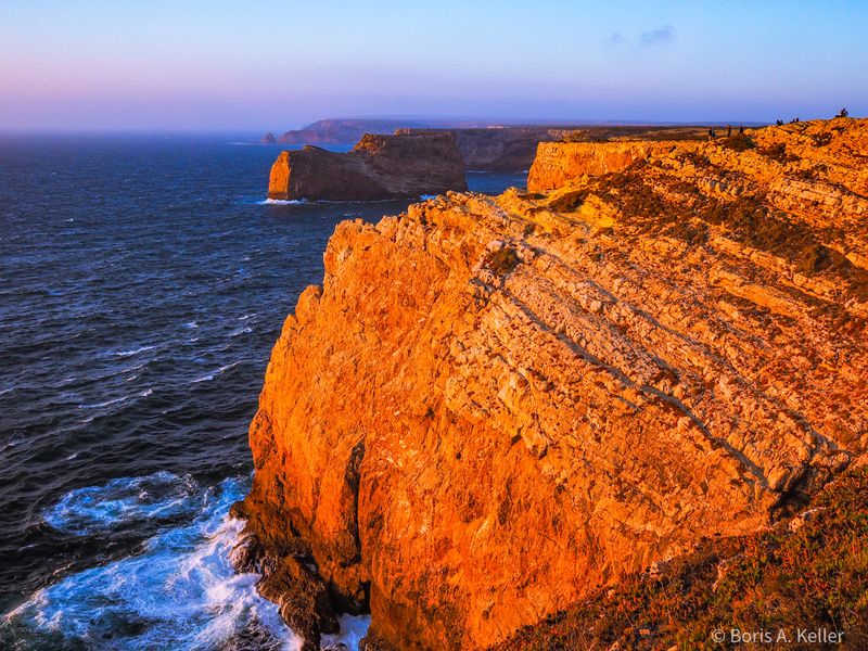 Cape Saint Vincent at sunset