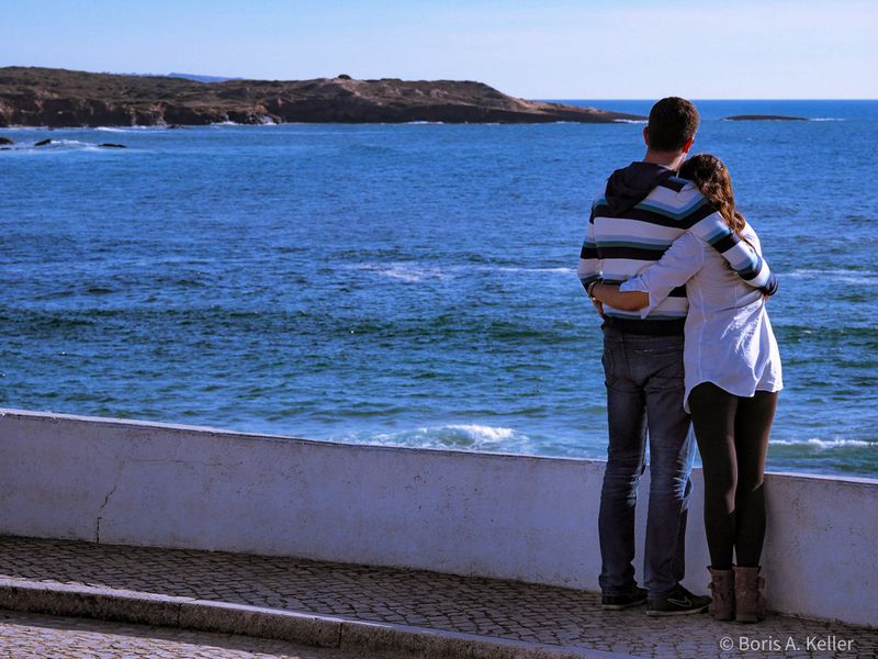 By the sea