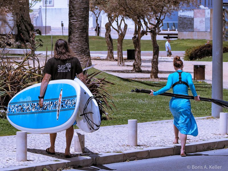 Going surfin