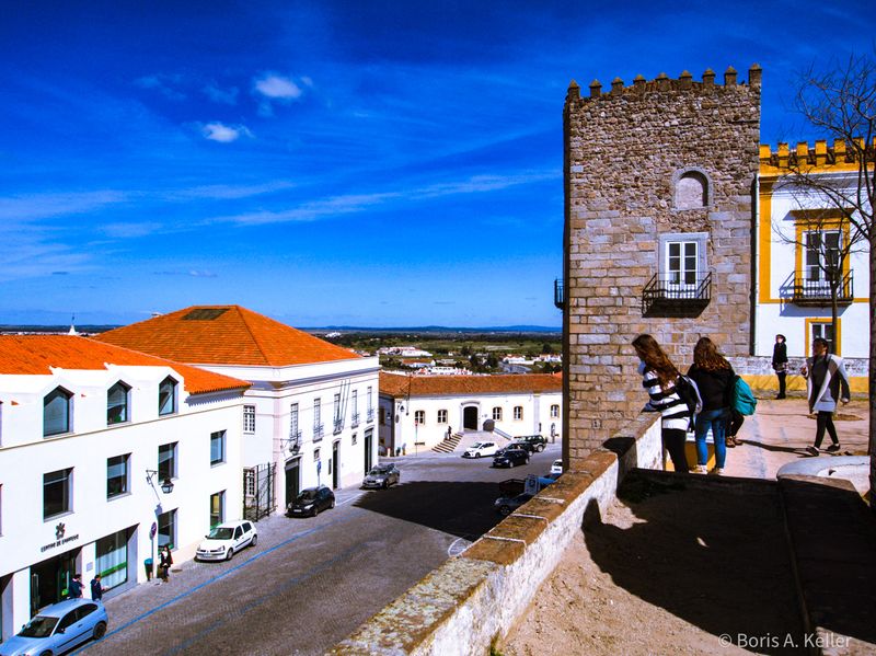 View from the old walls...