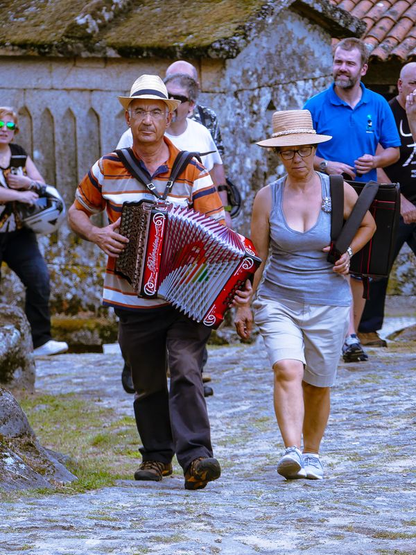 The music comes...