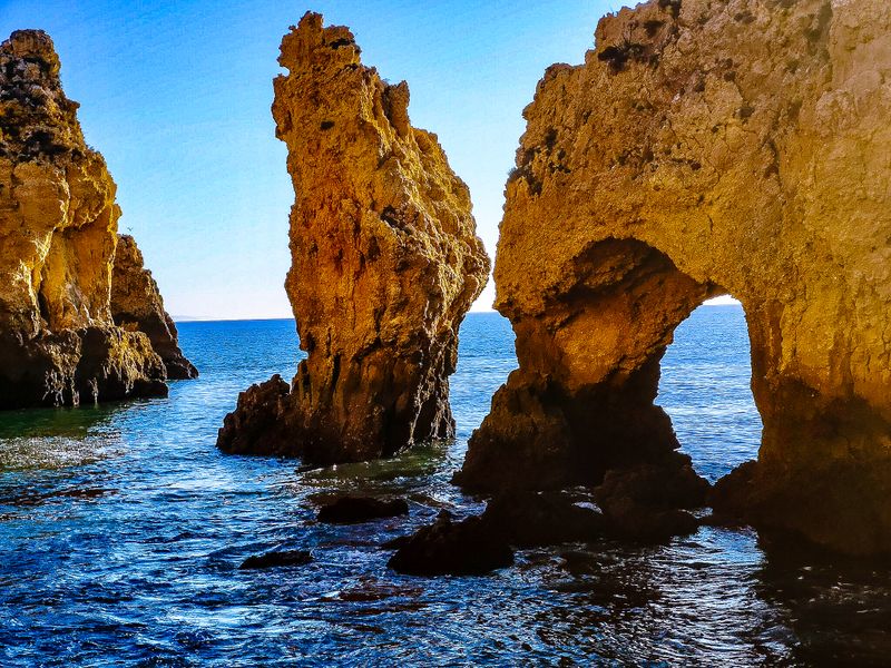 The Crottos of the Ponta da Piedade