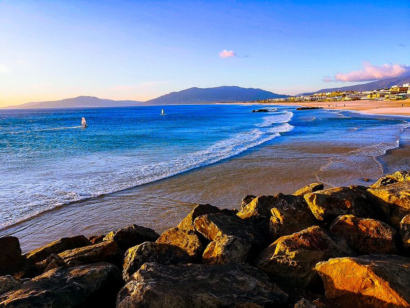 Evening surf