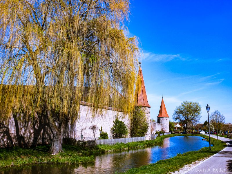 City wall and moat