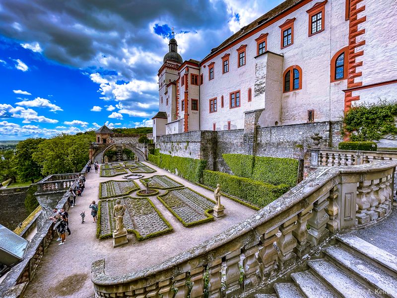 Fortress Marienberg and Frstengarten
