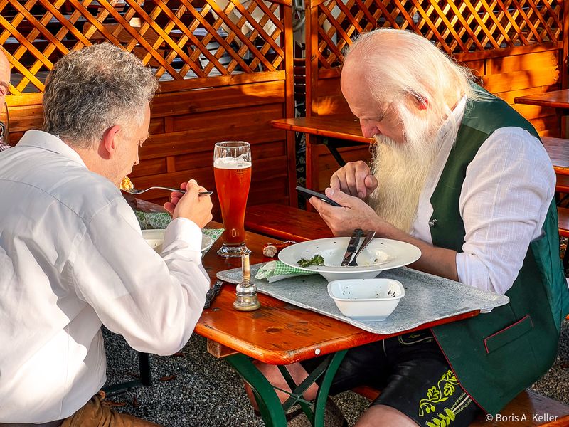 Im Biergarten