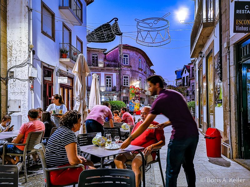 At the old town..