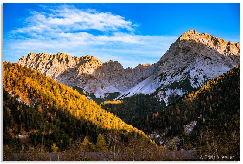 Evening Mountain View