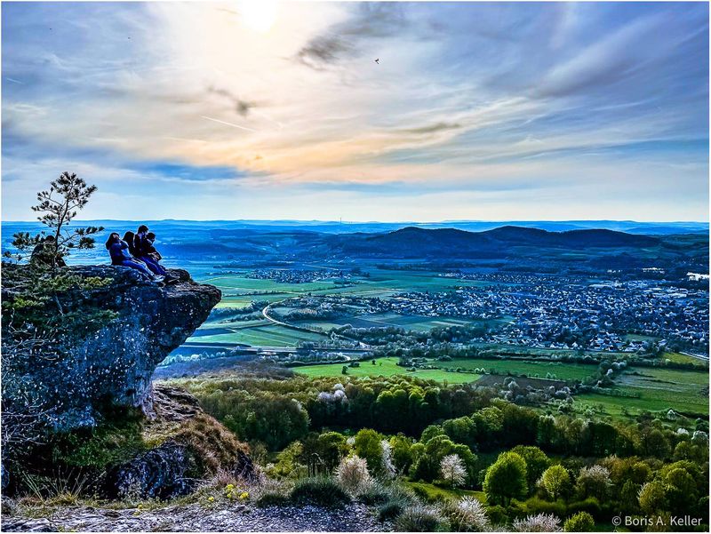 View from the Staffelberg mountain