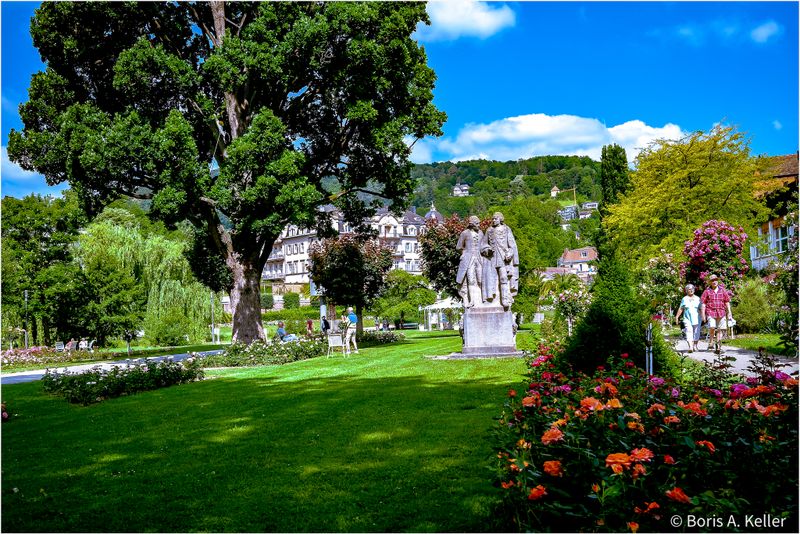 Im Rosengarten