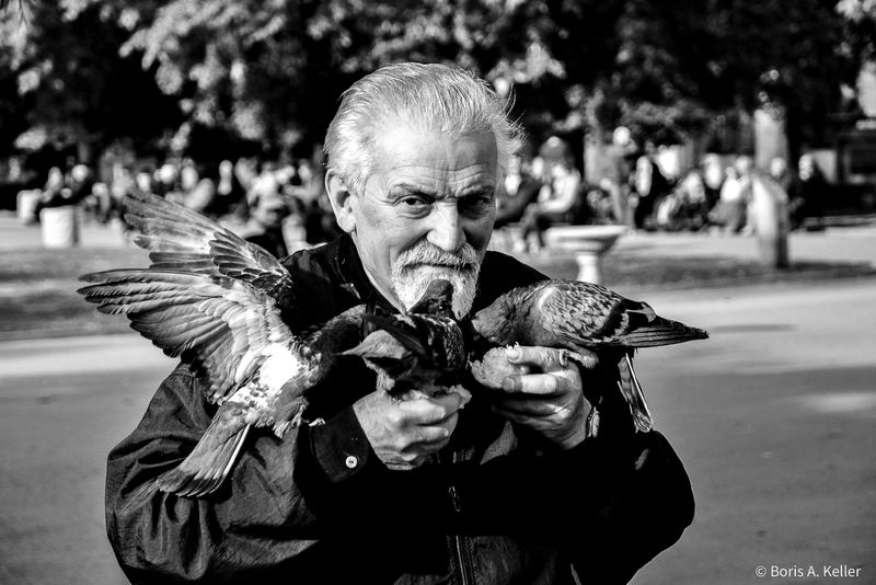 Sofia Streets in B&W