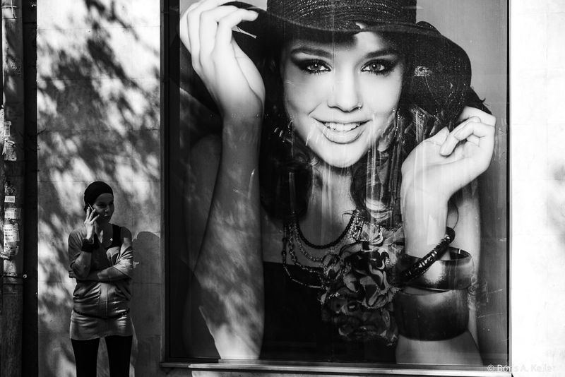 Sofia Streets in B&W
